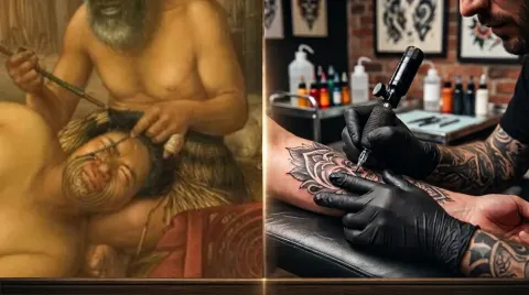 From ancient to modern tattooing