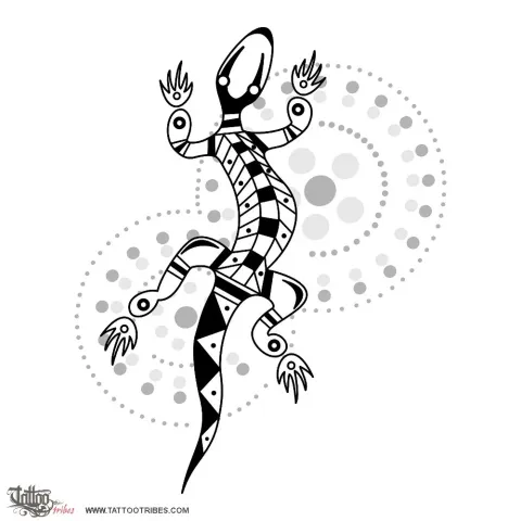 Aboriginal gecko