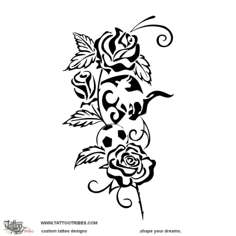 Taurus and roses