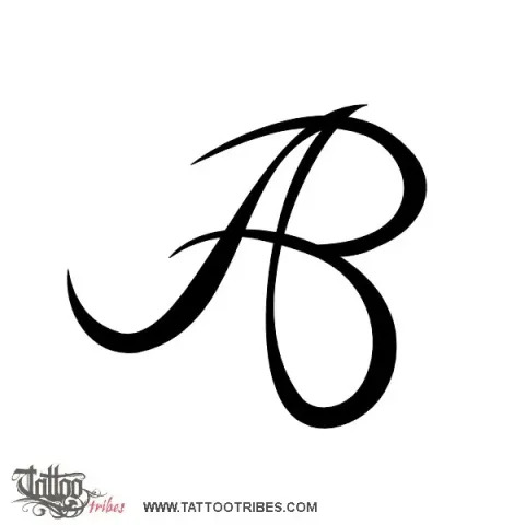 A+B monogram