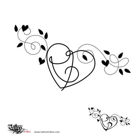 R+D heart