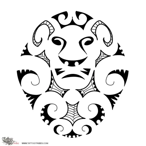 Maori style lion
