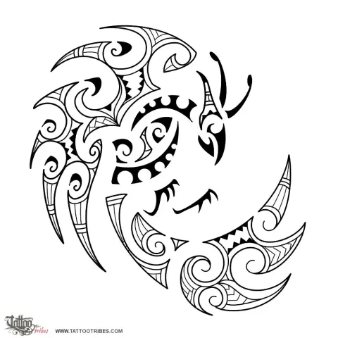 Maori style Fenghuang