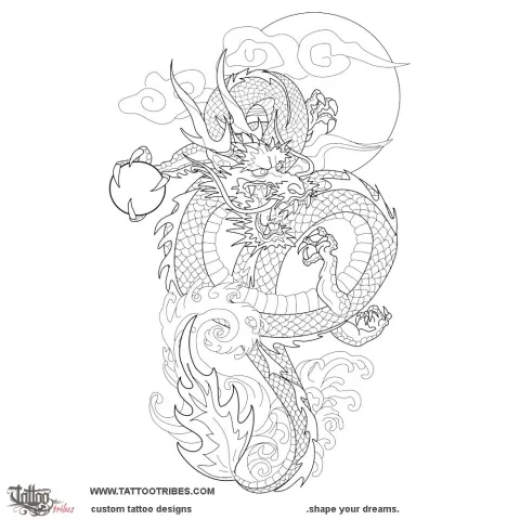Japanese dragon