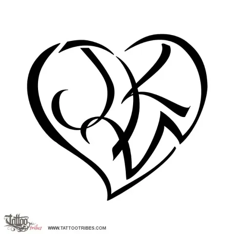 J+K+W heart