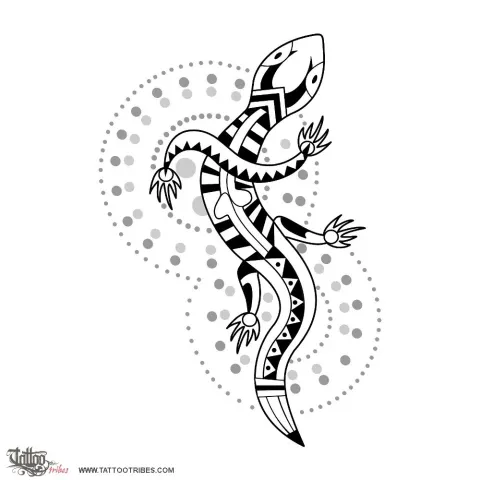 Aboriginal gecko