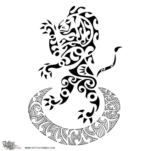 Rampant lion