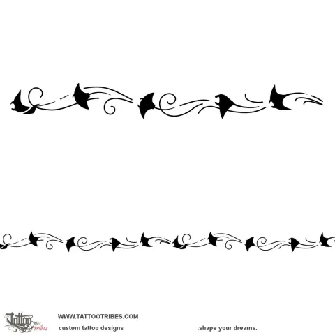 Mantas anklet