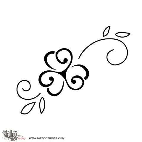 Triskell clover
