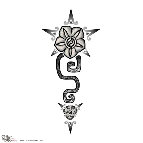 Aztec flower