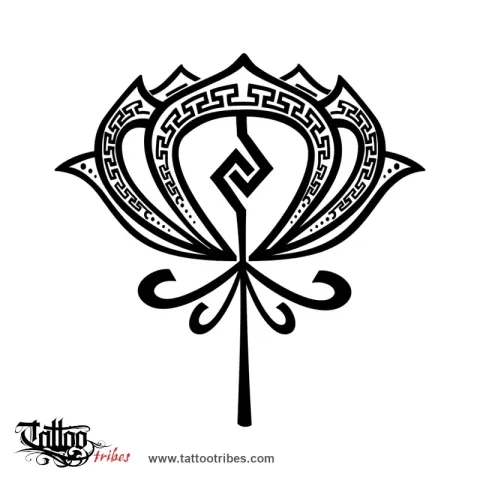 Aztec Lotus
