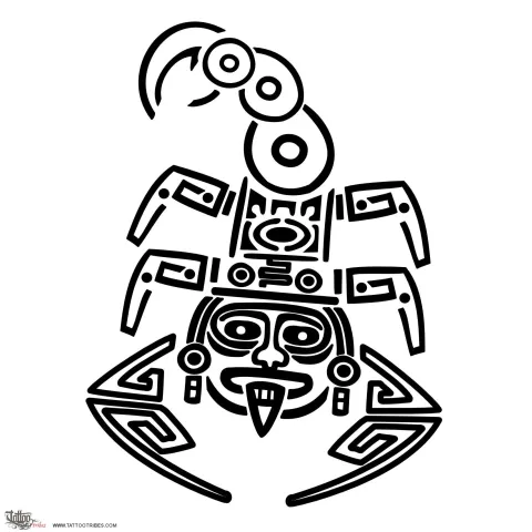 Aztec scorpion