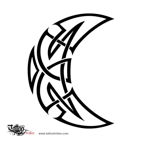 Celtic moon