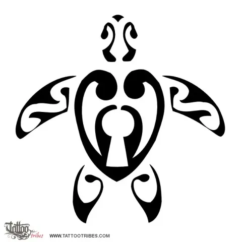 Heart shaped turtle