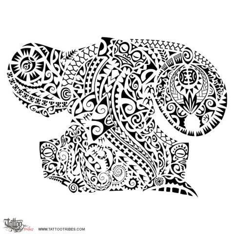 Iho (Heart, essence) tattoo design thumbnail
