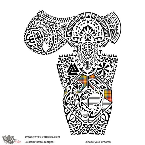 Tuakiri (Identity) tattoo design thumbnail
