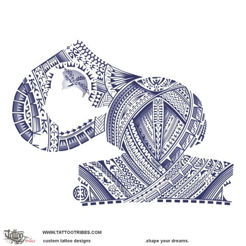Olaga (Life) tattoo design thumbnail