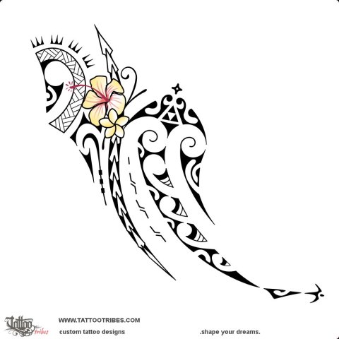 Kaikua'ana (Big sister) tattoo design thumbnail
