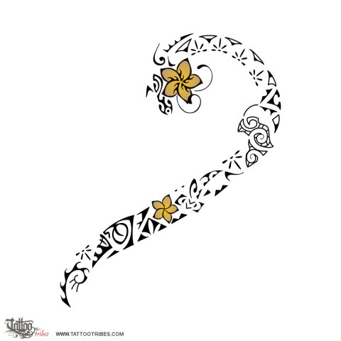 Toorino (Twisted, spiral) tattoo design thumbnail