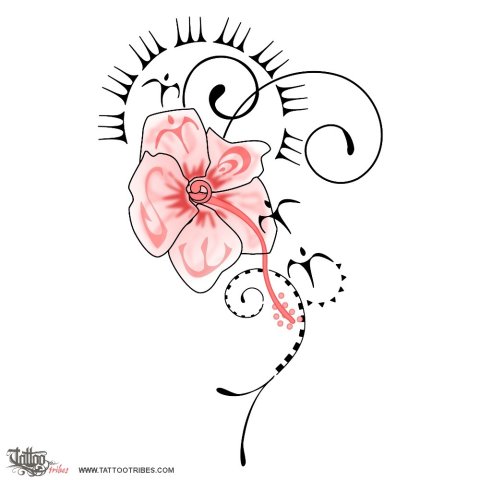 Vana (Tough & tender) tattoo design thumbnail