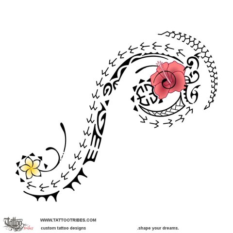 Tamari'i (Child) tattoo design thumbnail
