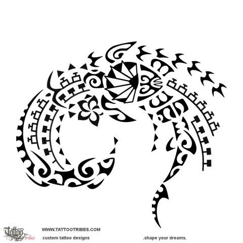 Tatara (To untie) tattoo design thumbnail