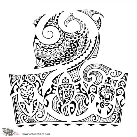 Protection (Family) tattoo design thumbnail
