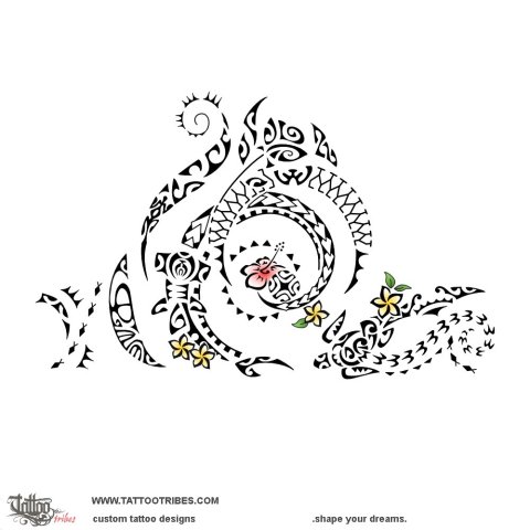 Taurite (To be balanced) tattoo design thumbnail