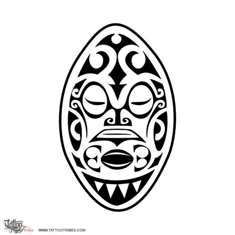Rugby (Protection) tattoo design thumbnail