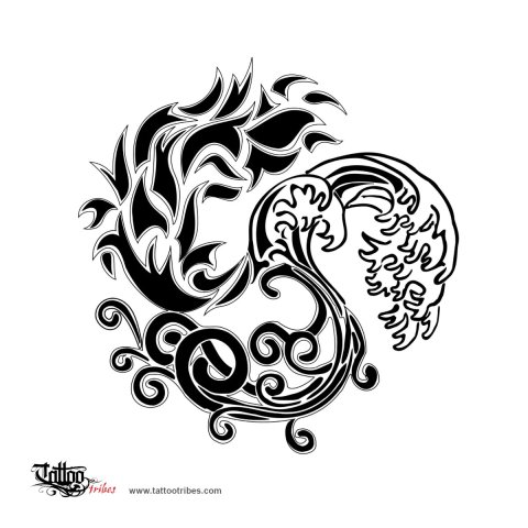 Elements (Unity) tattoo design thumbnail