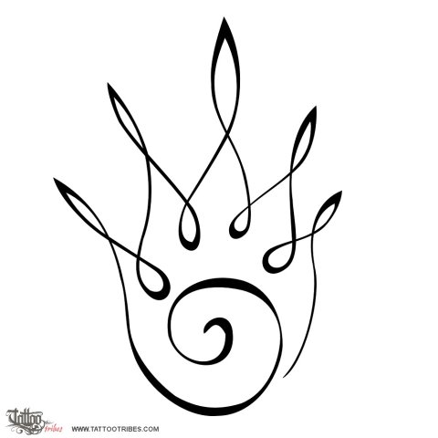 Eternal fire (Evolution, passion) tattoo design thumbnail