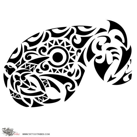 Roto rawa (Innermost) tattoo design thumbnail