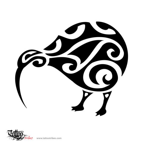 Kiwi (Generosity) tattoo design thumbnail