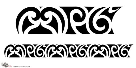 Maori armband 1 (MPG) tattoo design thumbnail