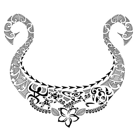 Ohana Aloha (Family, love) tattoo design thumbnail
