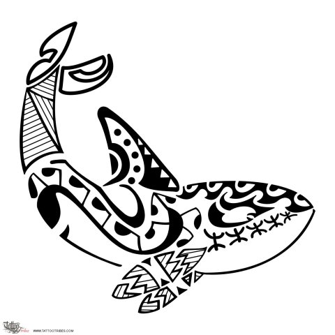 Orca (Rapid, strong) tattoo design thumbnail