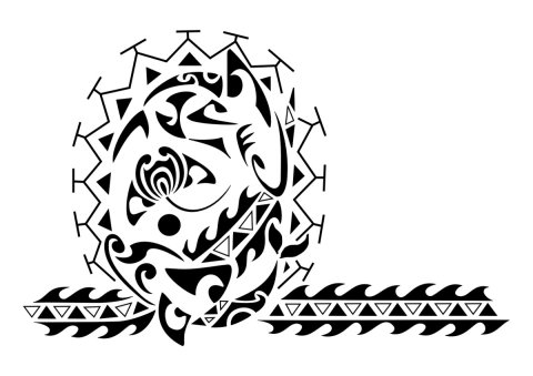 Tuakiri (Personality) tattoo design thumbnail