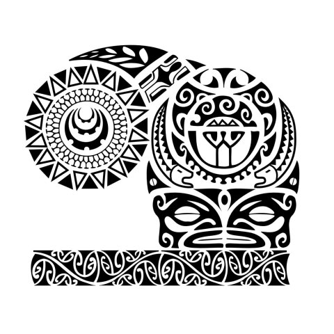 Kaha (Strength, power) tattoo design thumbnail