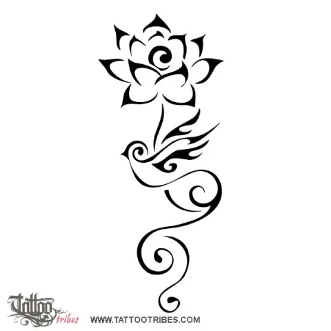 Lotus and swallow