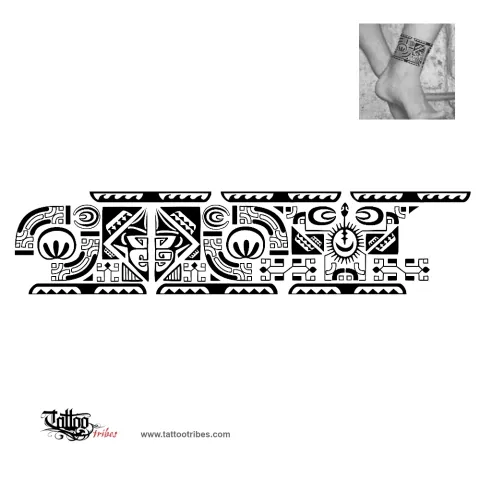 Marquesan ankle-band