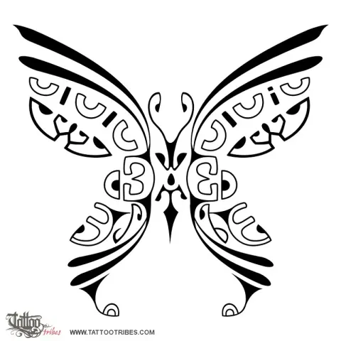Marquesan butterfly
