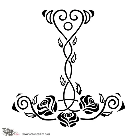 Mjolnir of roses