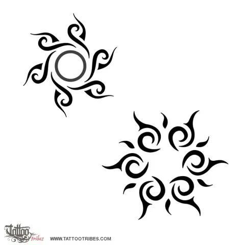 Tribal sun