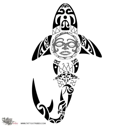 Shark on sun