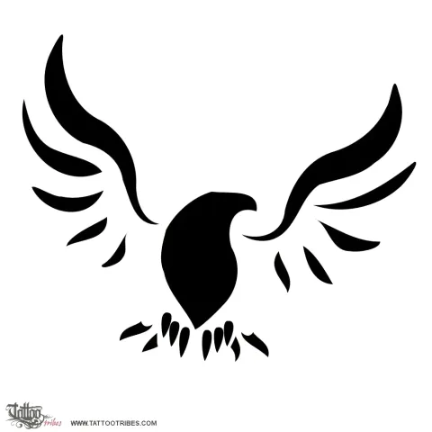 Flying eagle