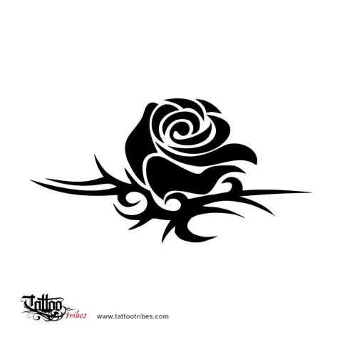 Tribal rose