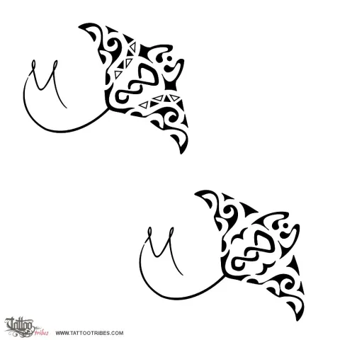 Manta with twist