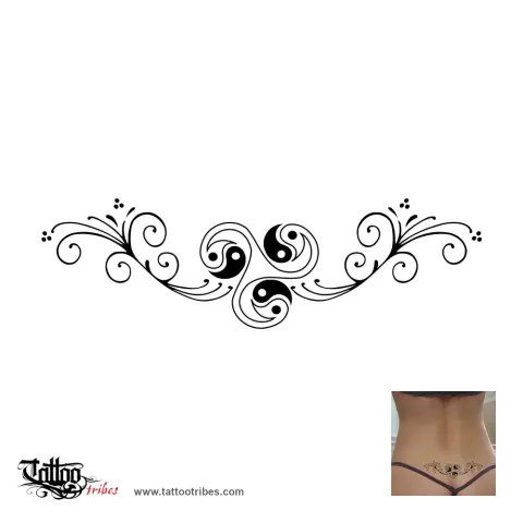 Yin Yang backpiece