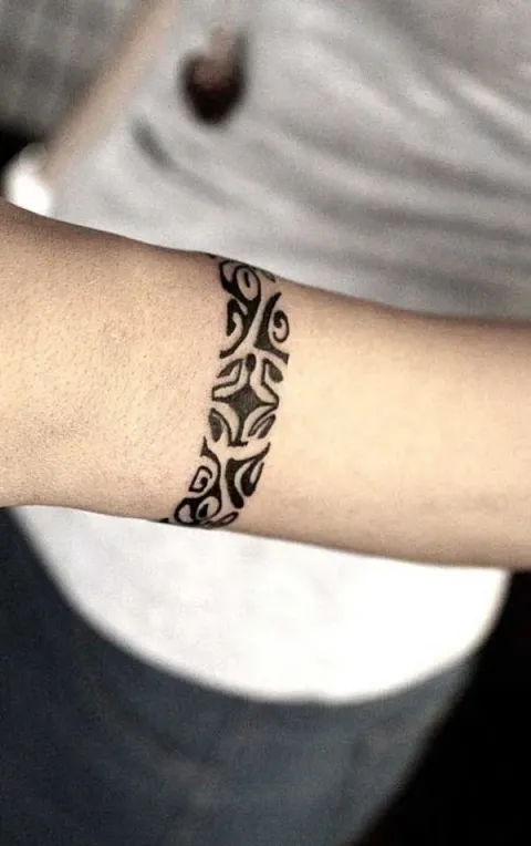 Aaron - wrist band