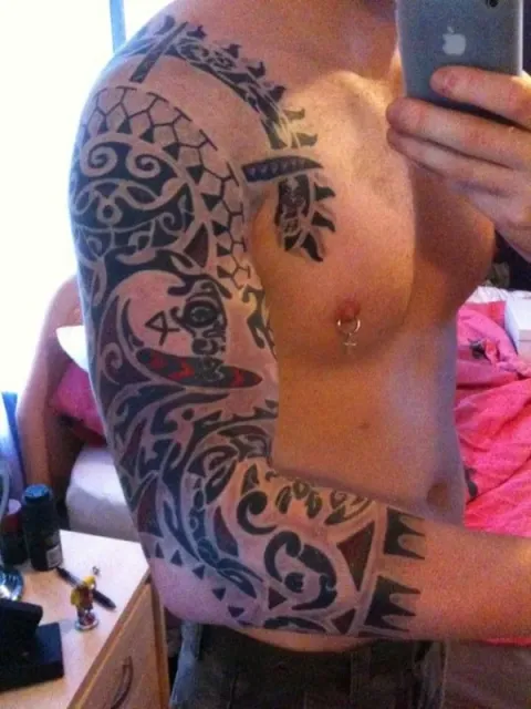 Anthony - Polynesian sleeve